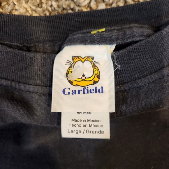 Vintage Garfield Christmas Tee Men's Size Large - Picture 3 of 5